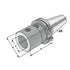 SK Cone for High-Speed Drills with Internal Cooling AD/B Dimensions